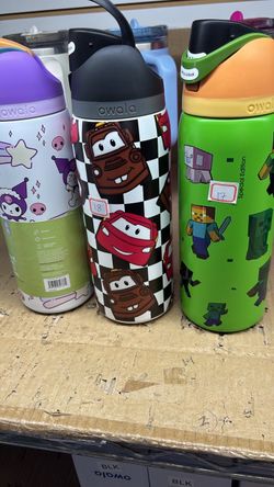 Owala Kids Water Bottles – Disney Cars & Minecraft