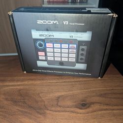 🎙️Zoom V3 Vocal Processor For Singers/Songwriters 