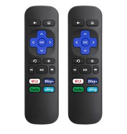 Roku Remote Control Roku Express, Roku Premiere,Roku Box,Roku Player, Roku 1234 (Not for TV) Packof2