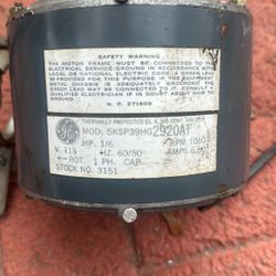 Motor 115v GENERAL ELECTRIC