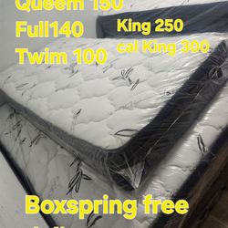 Mattress Pillow Top New 