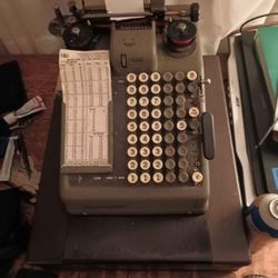 Vintage Burroughs Cash Register/Adding Machine