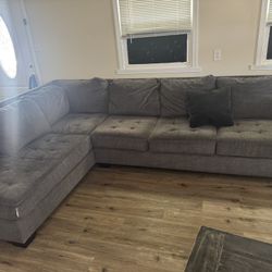 Gray Sectional Couch 