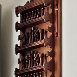 Vintage Wooden Chess Set