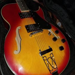 Electric acoustic guitar