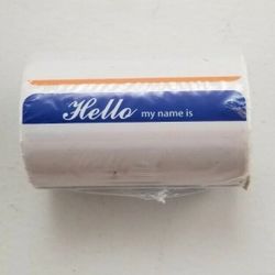 Hello Name Tags 200 Tag Roll