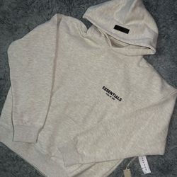 Essentials Hoodie Light oat meal