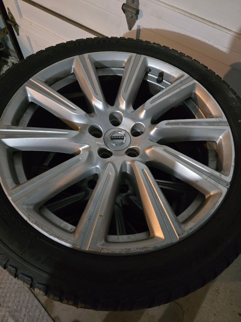 19" Volvo Rims, 100 Miles on Continental Tires
