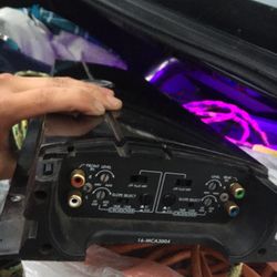 QUALITY 16-mca-3004 Memphis Audio Amp 4channel