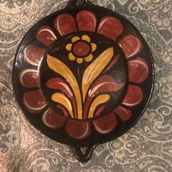 Very Pretty Vintage Made in Mexico Clay Bowl: