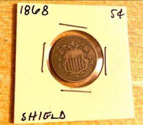 1868 Shield Nickel