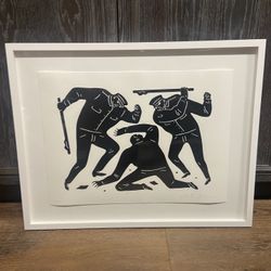 “Civil Rights”  Signed, Framed And Numbered By Cleon Patterson