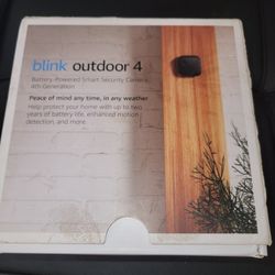Blink Outdoor 4 Wireless Smart Security Camera (4th Generation). 