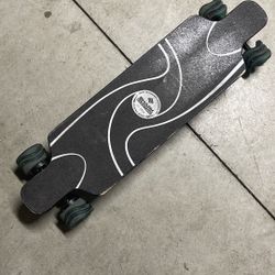Shark Electric Power Skateboard with Blue Wheels