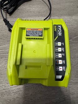 RYOBI FAST CHARGER 40V