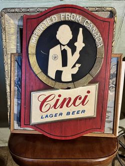 Cinci  Beer Sign 