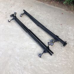 2 Twin/full Bed Frames with Carpet Rollers 