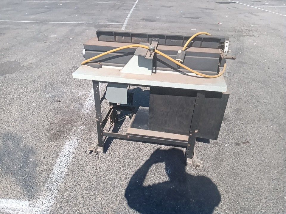 Vintage Sears Craftsman 6 1/8-in Jointer-Planer 103.20620 w/ Stand and Motor