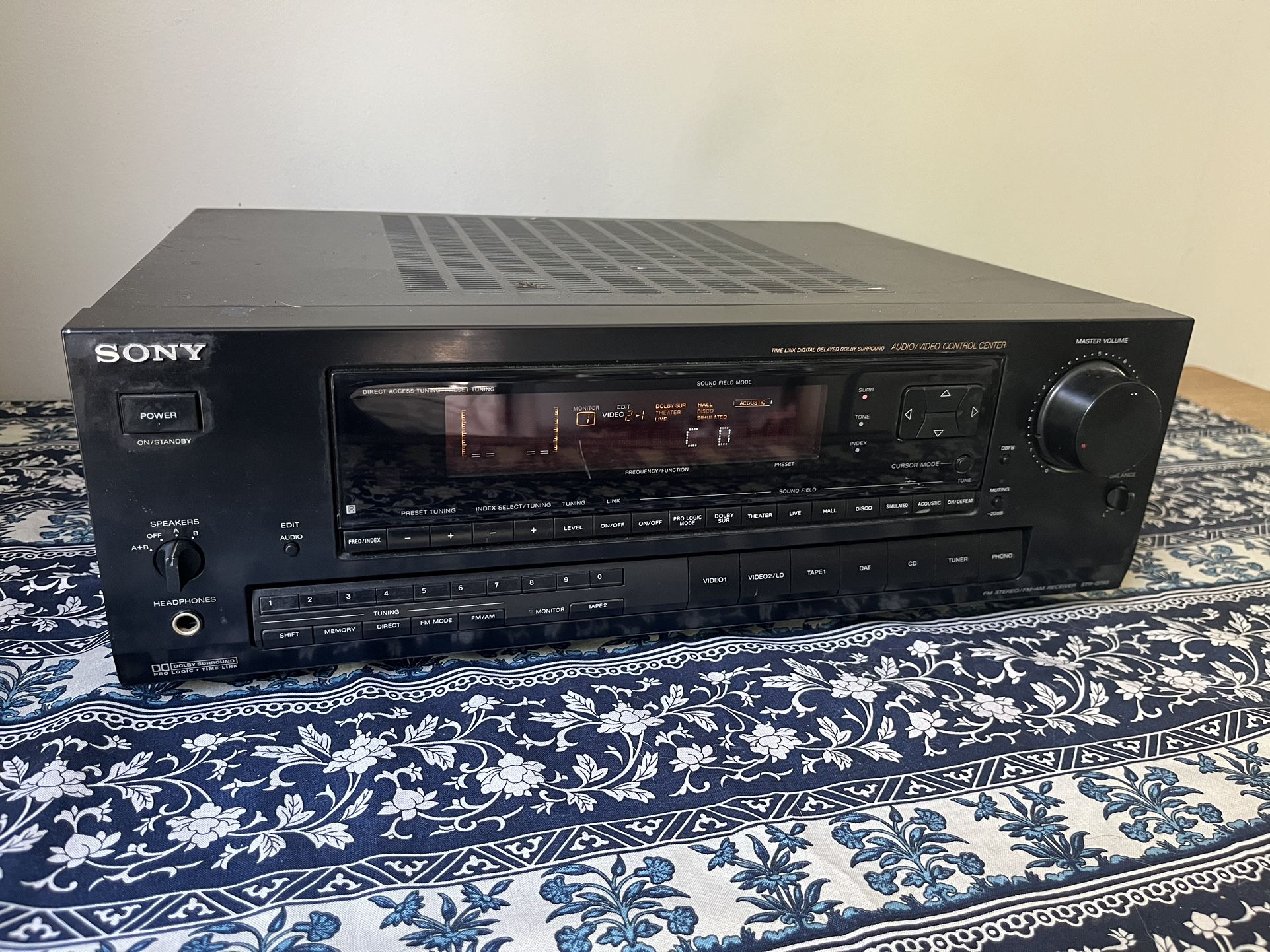 Sony STR-D790 A/V Stereo Receiver 