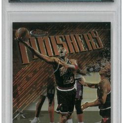 1997-98 Topps Finest MICHAEL JORDAN #39 Finishers 💎 DSG 10 Gem Mint