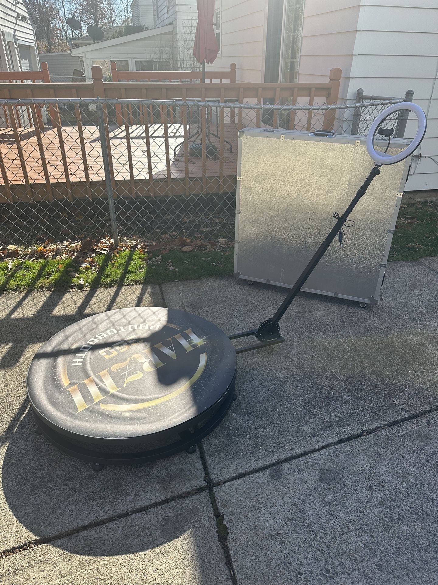 360 Photo Booth With Accessories