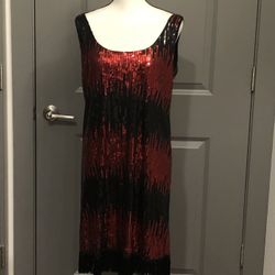 Flapper Style Evening Dress
