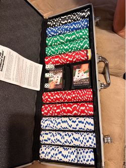 Texas Cardinals Poker Set