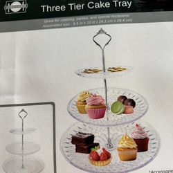 Three Tier Cake Tray