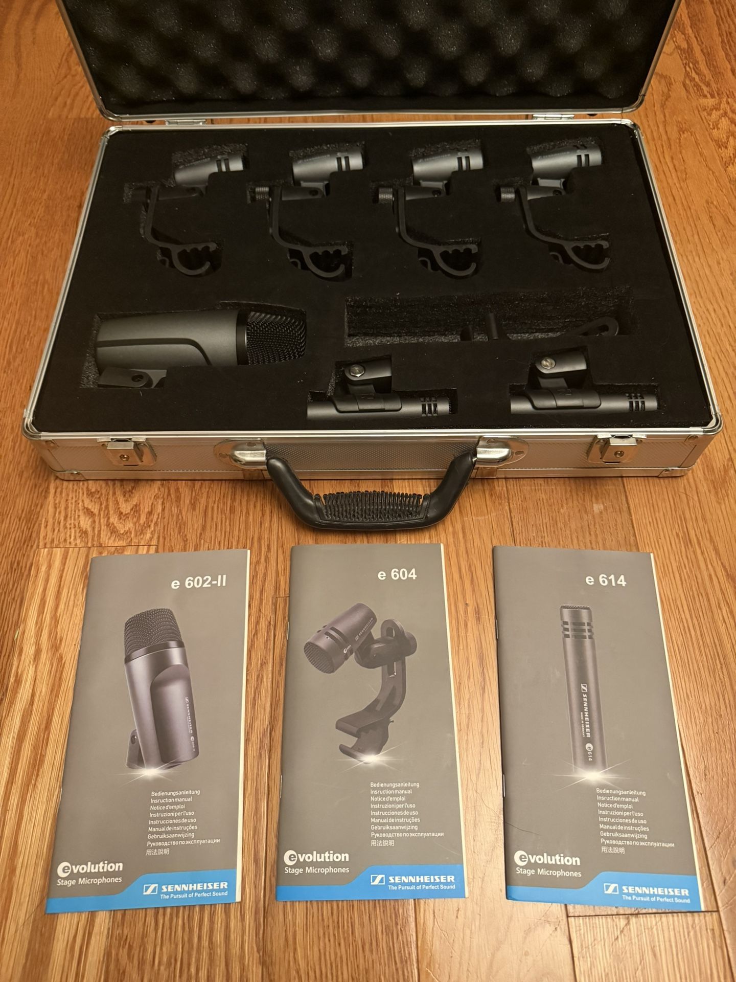 Sennheiser e600 Drum Microphone Kit e602 e604 e614 SELL/TRADE