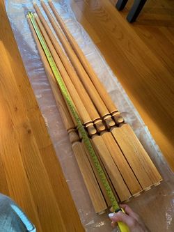 Wood stair Balusters