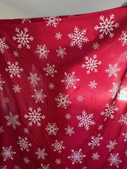 Winter Christmas Shower Curtain