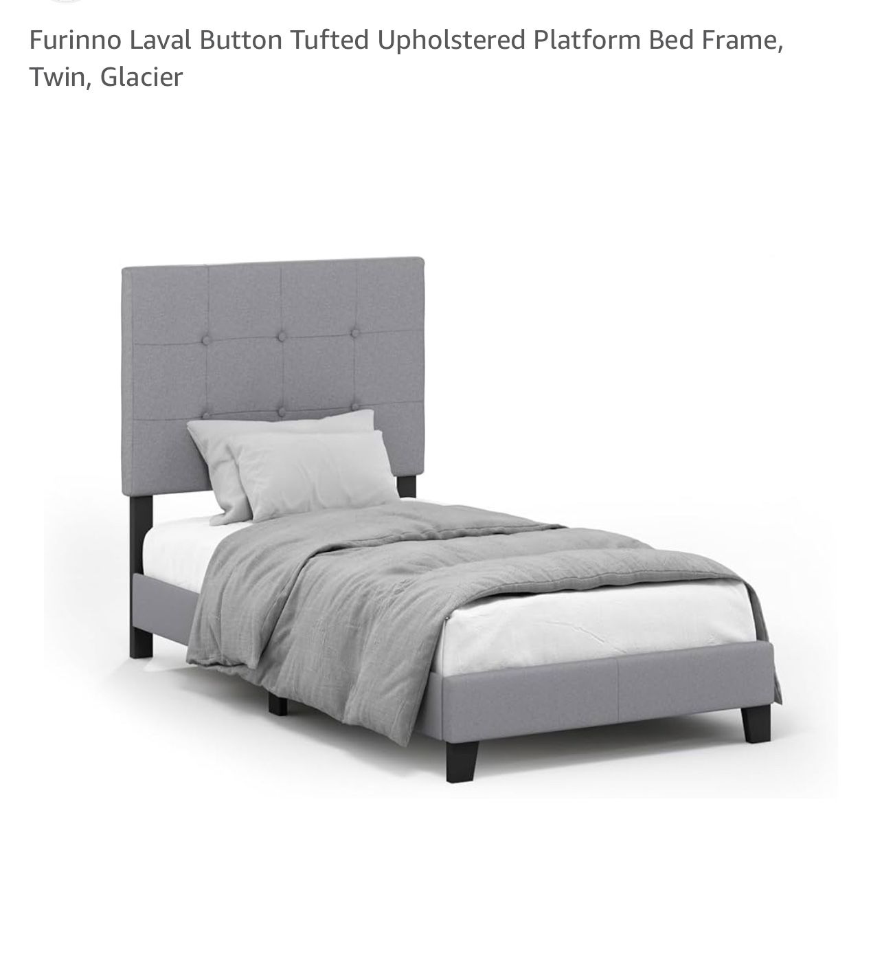 Twin Bed Frame & Headboard