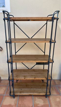 Yorktown 5-Shelf Industrial Bookcase
