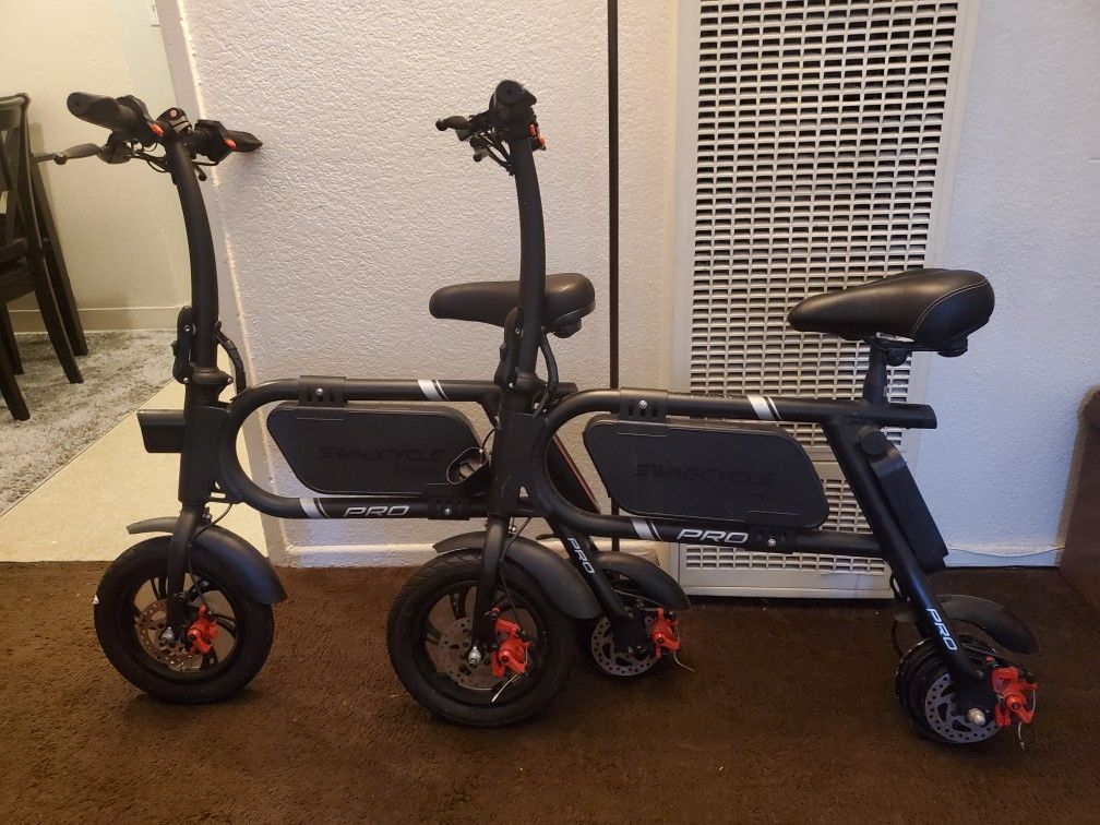Swagcycle Pro Both Electric Bikes For 150!!!