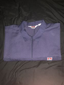 2XL NAVY BLUE BEN DAVIS SHIRT