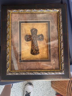 Frame with cross