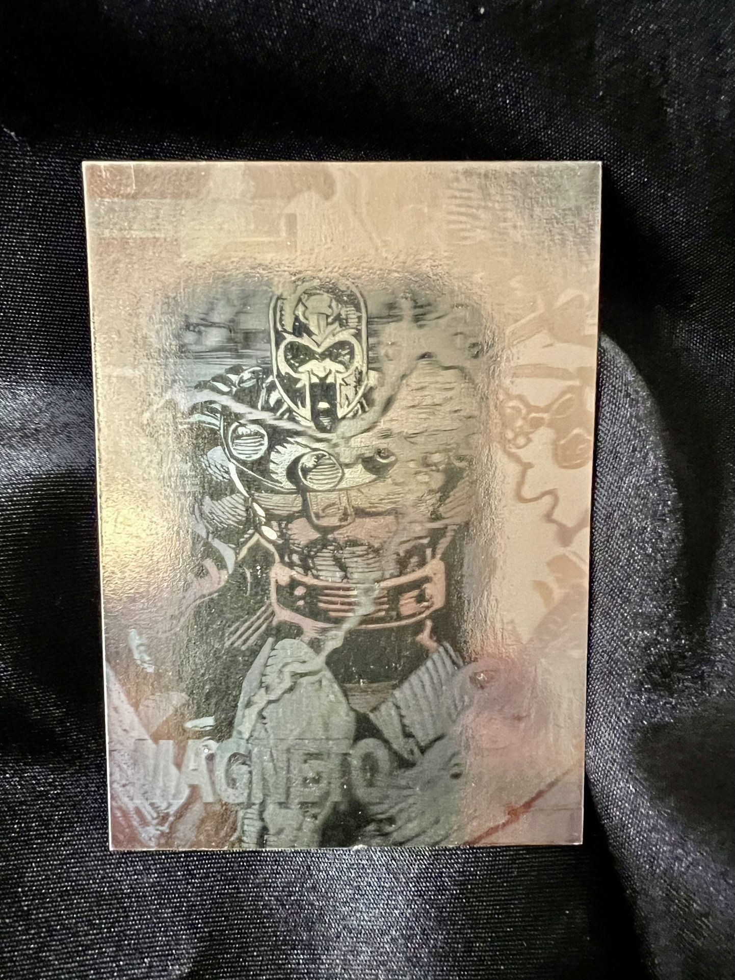 VINTAGE PROMO X-MEN GOLD HOLOGRAM CARD - SUPER RARE