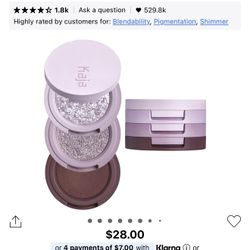 Kaja Eye Bento Bouncy Eyeshadow Trio- Taro Bubble Tea