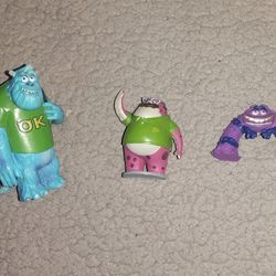 Monster Inc Figures / Topper Cake 