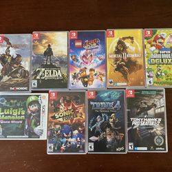 Nintendo Switch Games Adult Owned