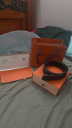 Black LV belt