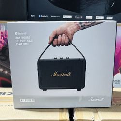 Marshall Kilburn II ~ Portable Bluetooth Speakers ~ Wide Sound ~ Long Battery ~ High-End Portable Audio