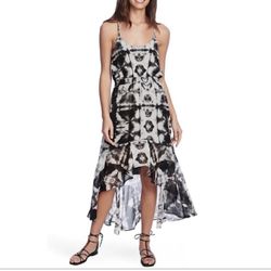 STATE - Hi-low Black And White Dress