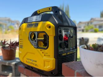 Champion 4000W Inverter Generator Dual Fuel Electric Start - Gas & Propane