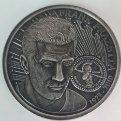 Frank Frazetta Death Dealer 1 oz .999 Fine Silver Round Antiqued Art Medal