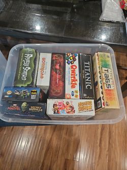 Board Games For Sale. $5 Each