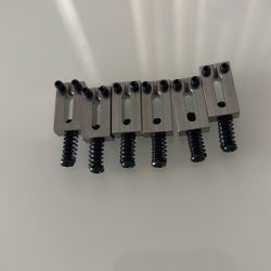 Stainless Steel Saddles For Fender Guitar 