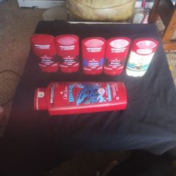 Old spice deodorants and body wash going for cheap $25 get you all