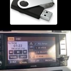 Stereo Usb Thumb drive Flash Drive 