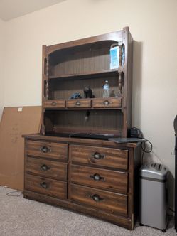 Antique hutch